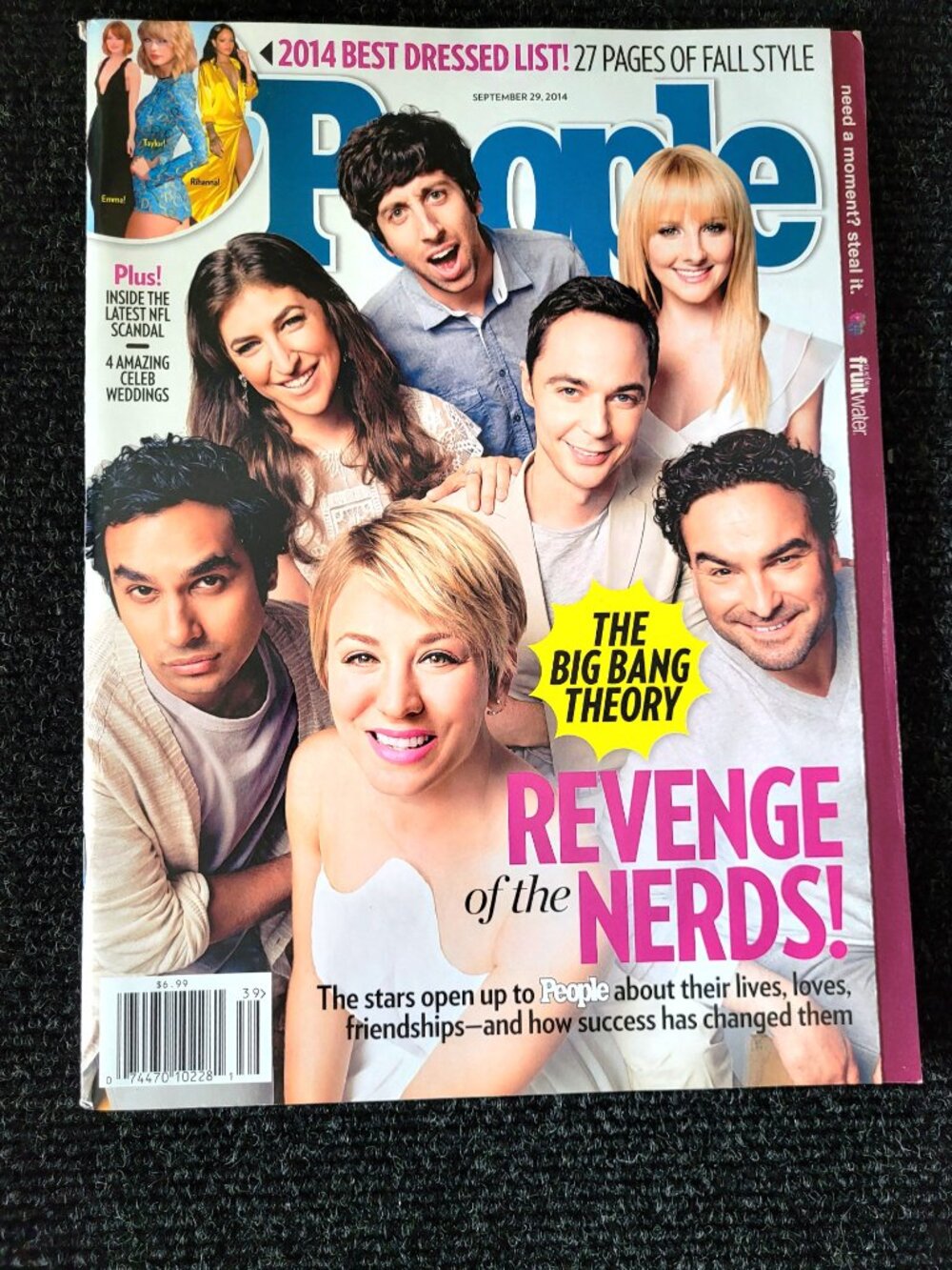PEOPLE Magazine Big Bang Theory Cover September 29, 2014 Gwen Stefani